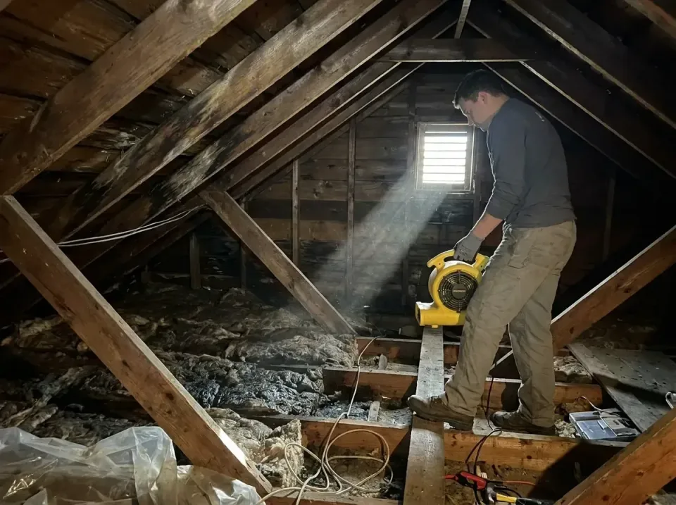 attic-water-damage-drying-proc-007 — frequently asked questions, Emergency Water Extraction & 24/7 Flood Response in Long Pr…